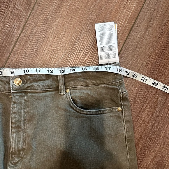 Michael Kors Green Denim Skirt - Picture 5 of 7